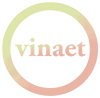 Vinaet Logo in Rosa und grün
