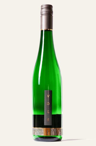 Vols Riesling Spätlese 2018 edelsüß abgefüllt in dunkelgrüner Weinflasche
