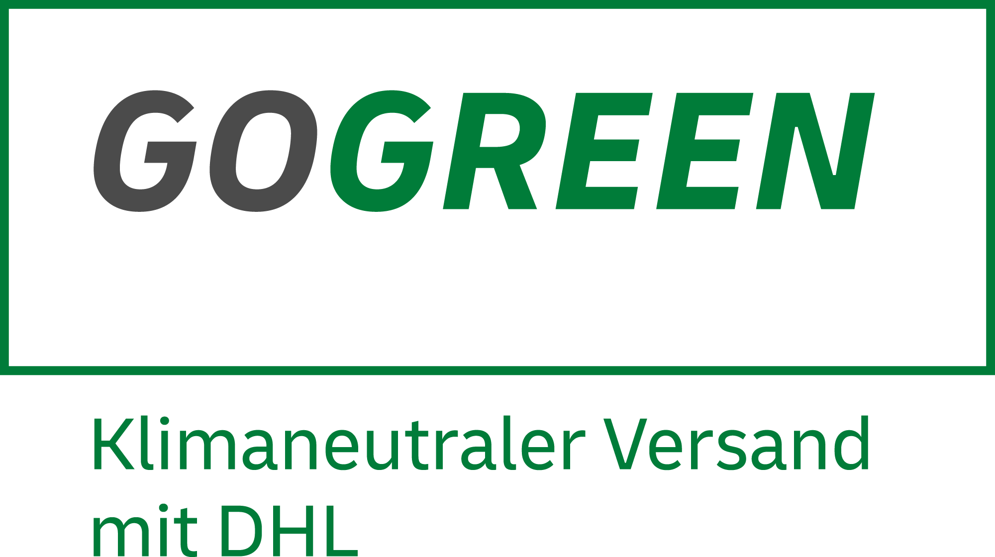 DHL Go Green Logo