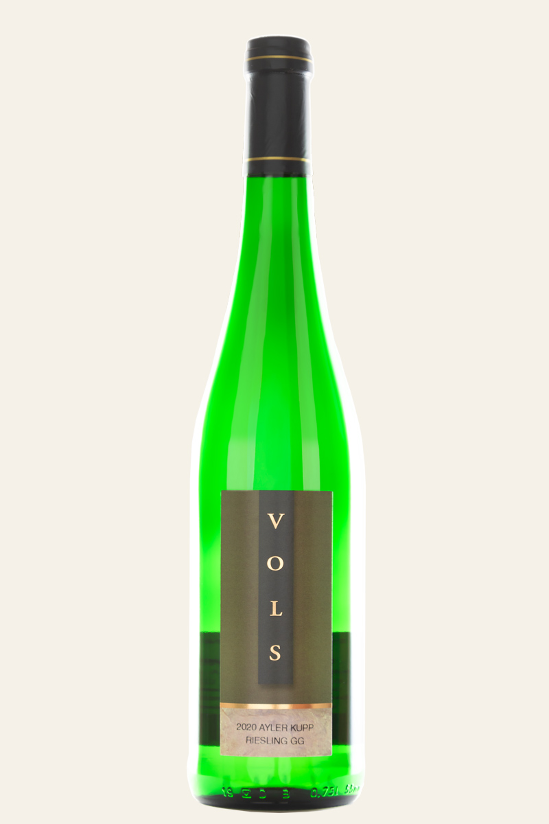 Vols Ayler Kupp Riesling Großes Gewächs 2020 trocken grüne Weinflasche