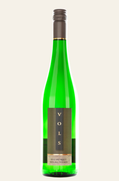 Vols Wiltinger Riesling trocken 2020 Flasche in grüner Farbe