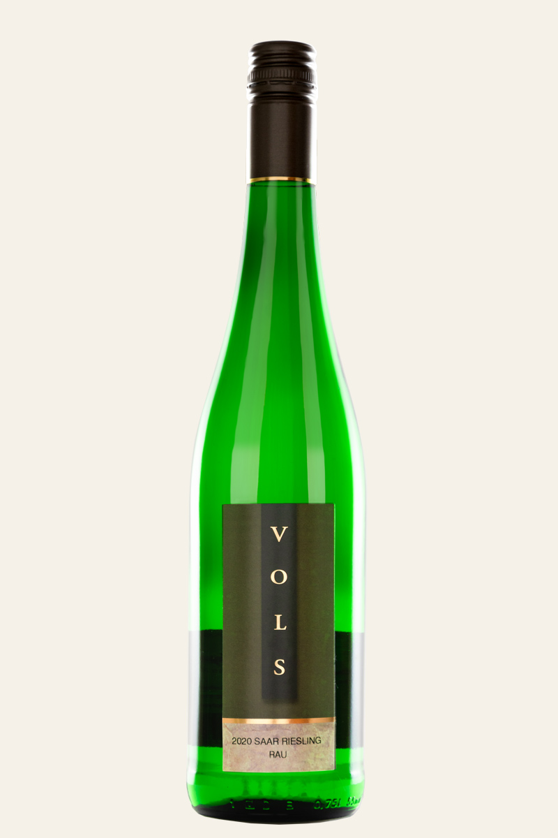 Vols Riesling Rau 2020 trocken in grüner Flasche
